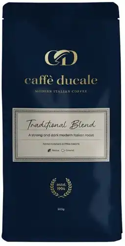 Coles NEW Caffè Ducale Italian Coffee Beans 500g offer