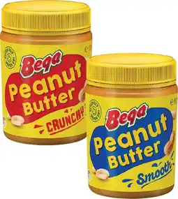 Coles Bega Smooth or Crunchy Peanut Butter 470g offer