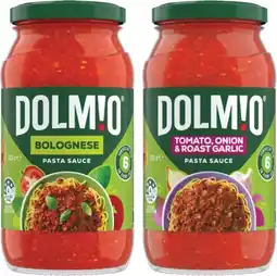 Coles Dolmio Extra Pasta Sauce 490g-500g offer