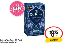 IGA Pukka Tea Bags 20 Pack Selected Varieties offer