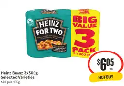 IGA Heinz Beanz Selected Varieties offer