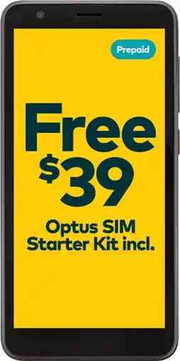 Coles Optus X Start 4 offer