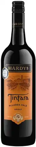 Coles Hardys Tintara Mclaren Vale Shiraz 750mL offer