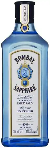 Coles Bombay Sapphire Gin 700mL offer