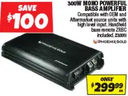 Autobarn Phoenix gold mono powerful bass amplifier offer