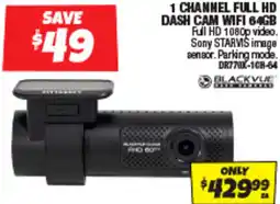 Autobarn 1 channel full hd dash cam wifi offer