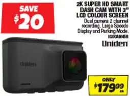 Autobarn 2k super hd smart dash cam with 3" lcd colour screen offer