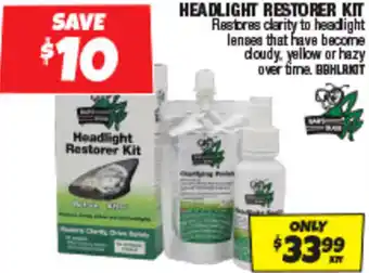 Autobarn Headlight Restorer Kit offer