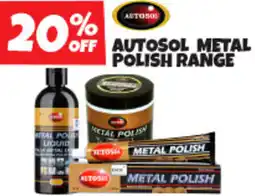 Autobarn Autosol metal polish range offer