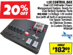 Autobarn Control box offer