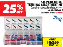Autobarn Crimp terminal assortment kit offer