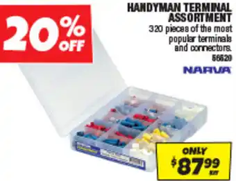 Autobarn Handyman terminal assortment offer