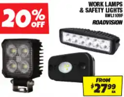 Autobarn Work lamps & safety lights offer