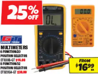 Autobarn Multimeters offer
