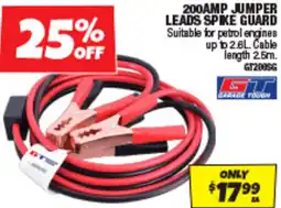 Autobarn Jumper leads spike guard offer