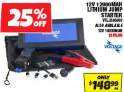 Autobarn Lithium jump starter offer