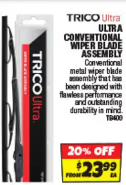 Autobarn Ultra conventional wiper blade assembly offer
