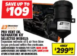 Autobarn Pro vent oil separator kit offer