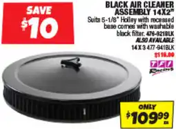 Autobarn Black air cleaner assembly offer