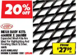 Autobarn Mesh body kits offer