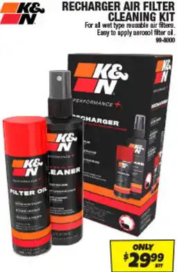 Autobarn Recharger air filter cleaning kit offer