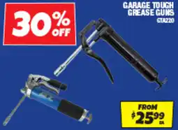 Autobarn Garage tough grease guns offer