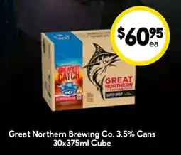 Drakes Great Northern Brewing Co. 3.5% Cans offer