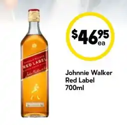 Drakes Johnnie Walker Red Label offer