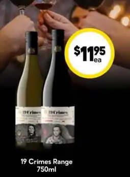 Drakes 19 Crimes Range offer