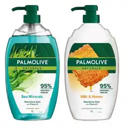 IGA Palmolive Naturals Body Wash 1 Litre Selected Varieties offer