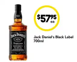 Drakes Jack Daniel's Black Label offer