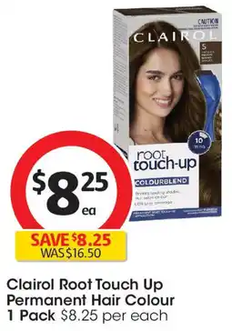 Coles Clairol Root Touch Up Permanent Hair Colour offer