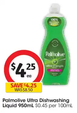 Coles Palmolive Ultra Dishwashing Liquid offer