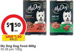 Coles My Dog Dog Food offer