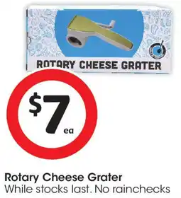 Coles Rotary Cheese Grater offer