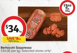 Coles Bertocchi Soppressa offer