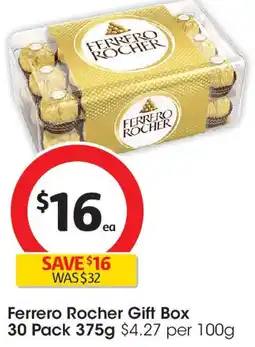 Coles Ferrero Rocher Gift Box offer