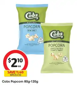 Coles Cobs Popcorn offer