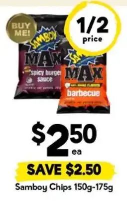 Drakes Samboy Chips 150g-175g offer