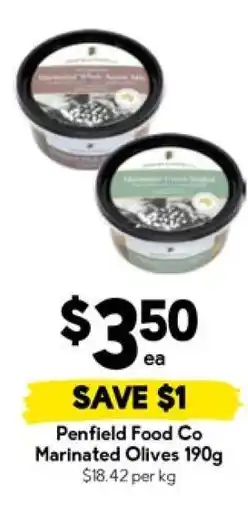 Drakes Penfield Food Co Marinated Olives 190g offer