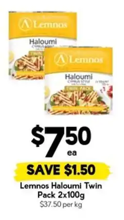 Drakes Lemnos Haloumi Twin Pack 2x100g offer