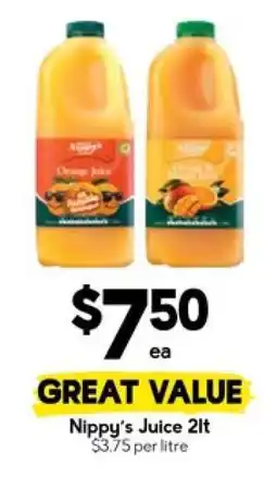 Drakes Nippy’s Juice 2lt offer