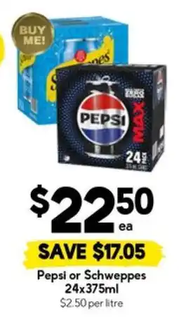 Drakes Pepsi or Schweppes offer