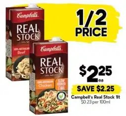 Drakes Campbell's Real Stock 1lt offer