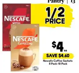 Drakes Nescafé Coffee Sachets offer