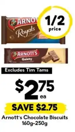 Drakes Arnott's Chocolate Biscuits offer