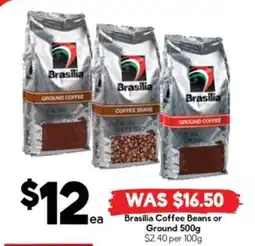 Drakes Brasilia Coffee Beans or Ground 500g offer