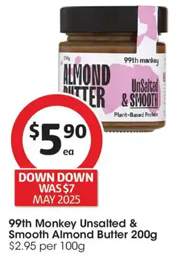 Coles Smooth Almond Butter offer