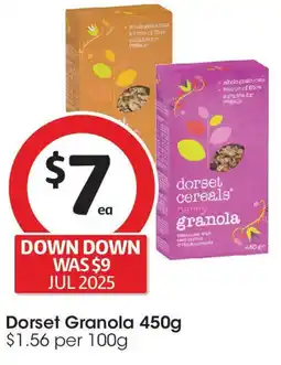 Coles Dorset Granola offer