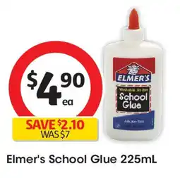 Coles Elmer's School Glue offer